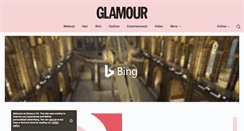Desktop Screenshot of glamourmagazine.co.uk